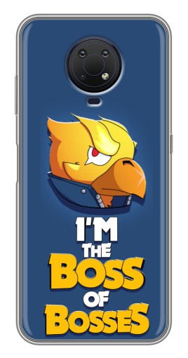 Силиконовый чехол с изображением "Gold Boss" для Nokia G10