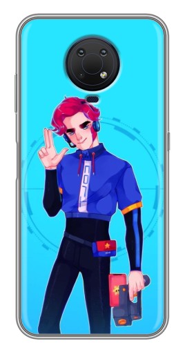 Чехол с картинкой "Гвардеец Кольт" для Nokia G10