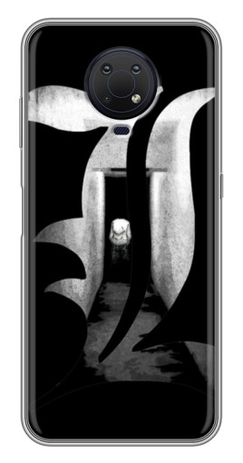 Чехол с картинкой "Инициали Лоулайта" для Nokia G10