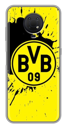 Чехол с картинкой "Красочный лого BVB" для Nokia G10