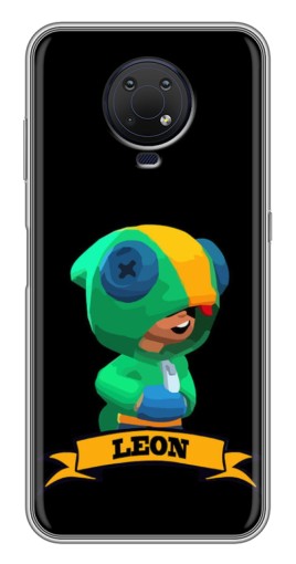 Чехол с принтом "LEON" для Nokia G10