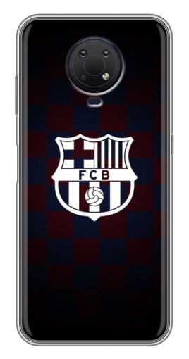Силиконовый чехол с изображением "Лого FCB" для Nokia G10