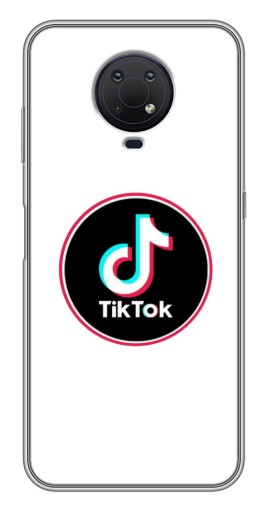 Чехол с принтом "Лого Тик Ток" для Nokia G10