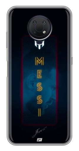 Чехол с принтом "Логотип Месси" для Nokia G10