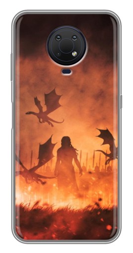 Чехол с картинкой "Мать драконов" для Nokia G10
