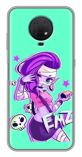Чехол с принтом "Милая Emz" для Nokia G10