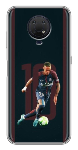 Чехол с печатью "Неймар 10" для Nokia G10
