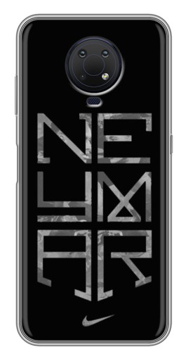 Силиконовый чехол с изображением "Neymar nike" для Nokia G10