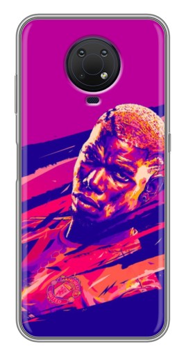 Чехол с принтом "Погба МЮ" для Nokia G10