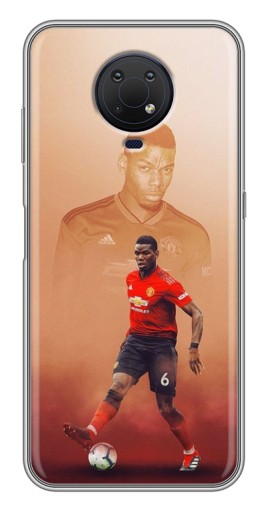Чехол с печатью "Pogba с Манчестера" для Nokia G10