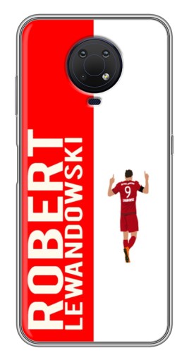 Чехол с печатью "Поляк Левандовски" для Nokia G10