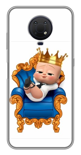 Силиконовый чехол с изображением "Ребенок Король" для Nokia G10