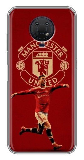 Чехол с принтом "Ronaldo в МЮ" для Nokia G10
