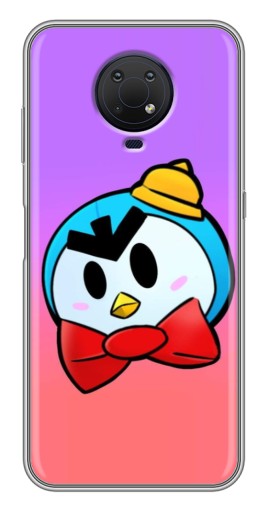 Силиконовый чехол с изображением "С бабочкой" для Nokia G10
