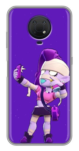Силиконовый чехол с изображением "Селфи Емз" для Nokia G10