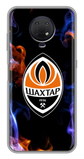 Силиконовый чехол с изображением "Шахтер в огне" для Nokia G10