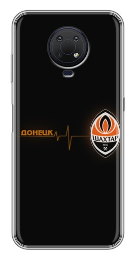 Чехол с печатью "Шахтер в сердце" для Nokia G10
