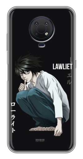 Чехол с картинкой "Сыщик Лоулайт" для Nokia G10
