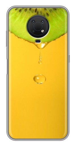 Силиконовый чехол с изображением "Сочный Kiwi" для Nokia G10