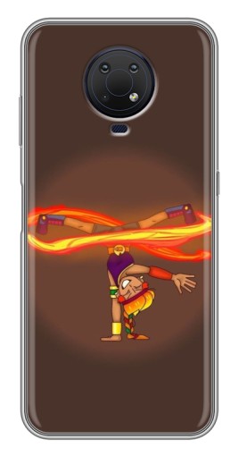 Чехол с картинкой "Танцующая Амбер" для Nokia G10