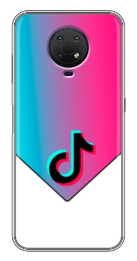 Чехол с картинкой "Tiktok Logo" для Nokia G10