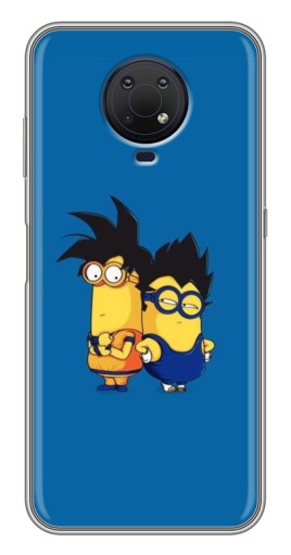 Чехол с картинкой "В костюмах" для Nokia G10