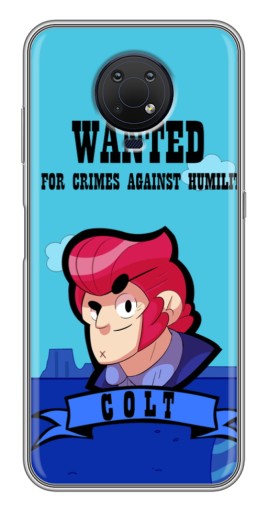 Чехол с картинкой "WANTED COLT" для Nokia G10