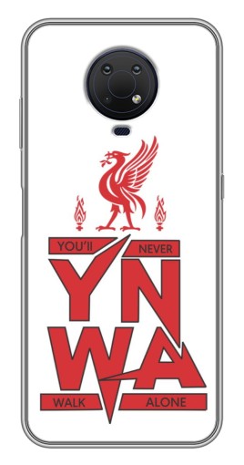 Силиконовый чехол с изображением "YNWA" для Nokia G10
