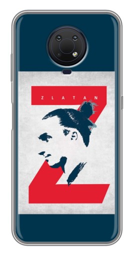 Силиконовый чехол с изображением "Zlatan" для Nokia G10