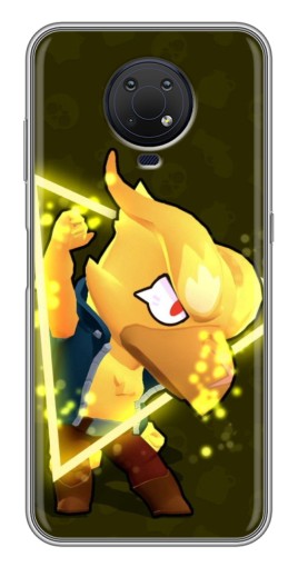 Чехол с картинкой "Золотой ворон" для Nokia G10