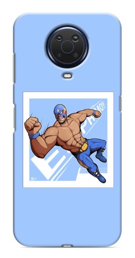 Чехол с печатью "Боец El Primo" для Nokia G20
