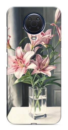 Чехол с принтом "Букет лилии" для Nokia G20