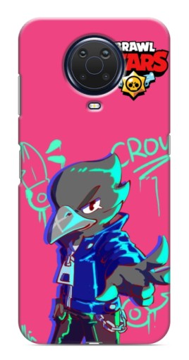 Чехол с картинкой "Crow Asassin" для Nokia G20