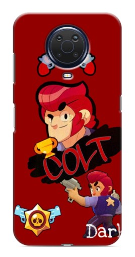 Силиконовый чехол с изображением "Dark Colt" для Nokia G20