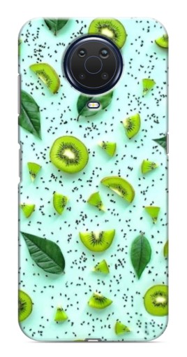 Чехол с печатью "Фон киви" для Nokia G20