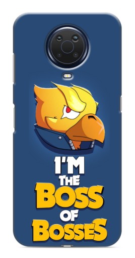 Силиконовый чехол с изображением "Gold Boss" для Nokia G20