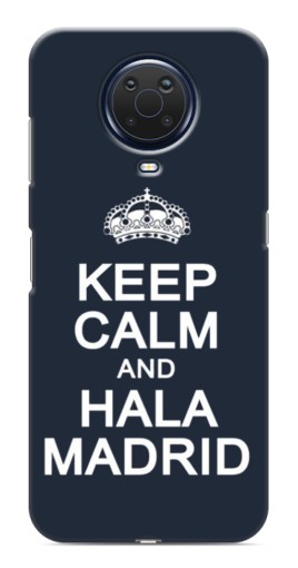Чехол с печатью "Hala Madrid" для Nokia G20