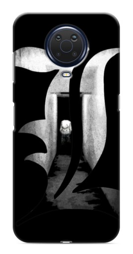 Силиконовый чехол с изображением "Инициали Лоулайта" для Nokia G20