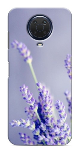 Чехол с печатью "Лаванда вблизи" для Nokia G20