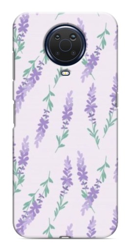 Чехол с печатью "Лавандовый фон " для Nokia G20