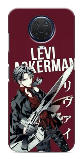 Чехол с картинкой "levi Ackerman" для Nokia G20