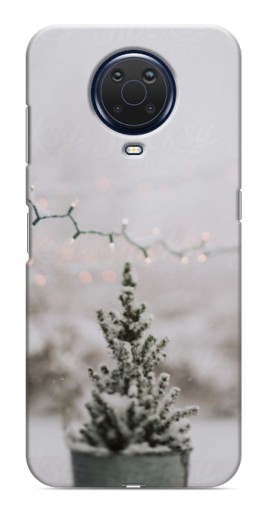 Чехол с картинкой "Маленькая елка" для Nokia G20