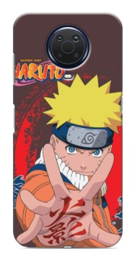Чехол с картинкой "Naruto атакует" для Nokia G20