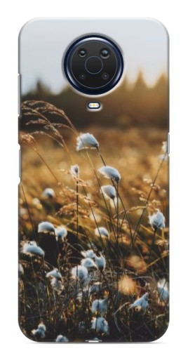Чехол с принтом "Нежные полевые цветы" для Nokia G20