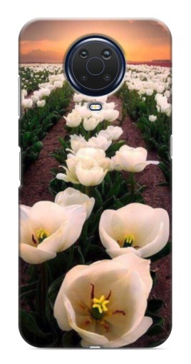 Силиконовый чехол с изображением "Поле тульпанов " для Nokia G20