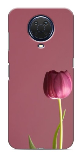 Чехол с принтом "Розовый тюльпан" для Nokia G20