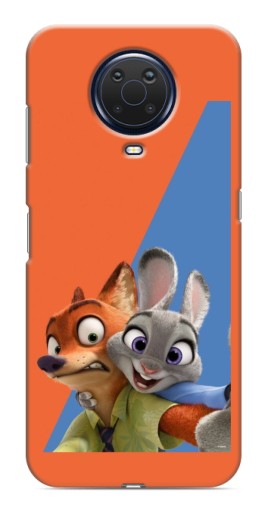Чехол с принтом "Селфи" для Nokia G20