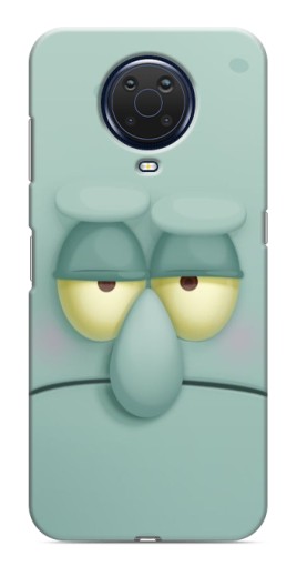 Чехол с печатью "Сквидвард" для Nokia G20