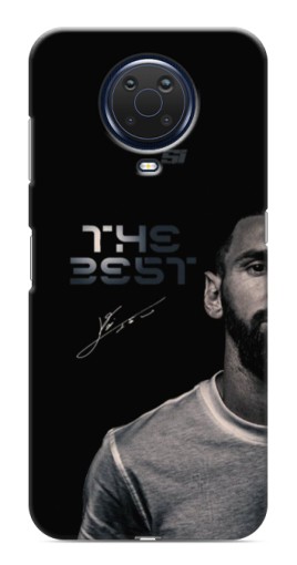Силиконовый чехол с изображением "The Best Messi" для Nokia G20