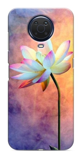 Силиконовый чехол с изображением "Яркая лилия " для Nokia G20
